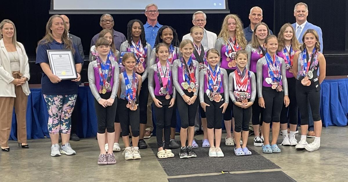 Lee County gymnastics honored for AAU Nationals wins Archives