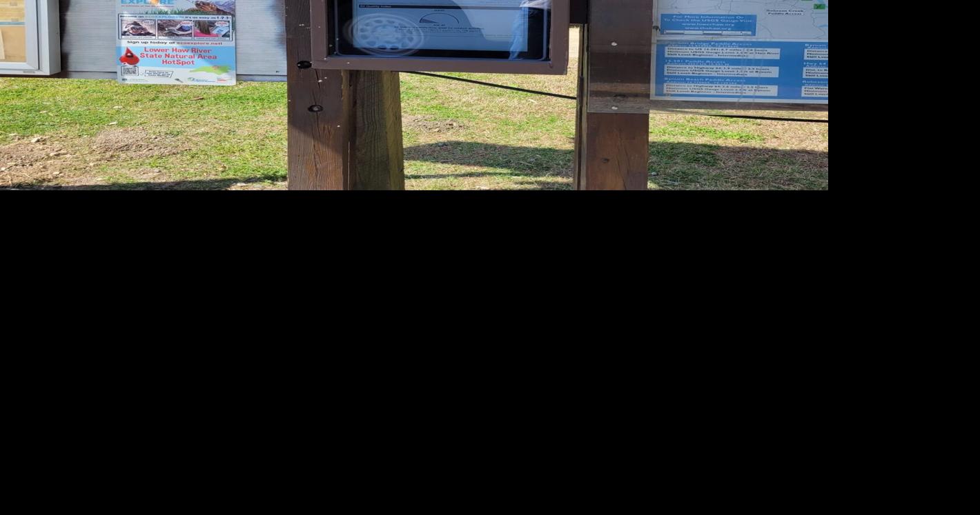 Digital safety signs installed along Haw River | Archives ...