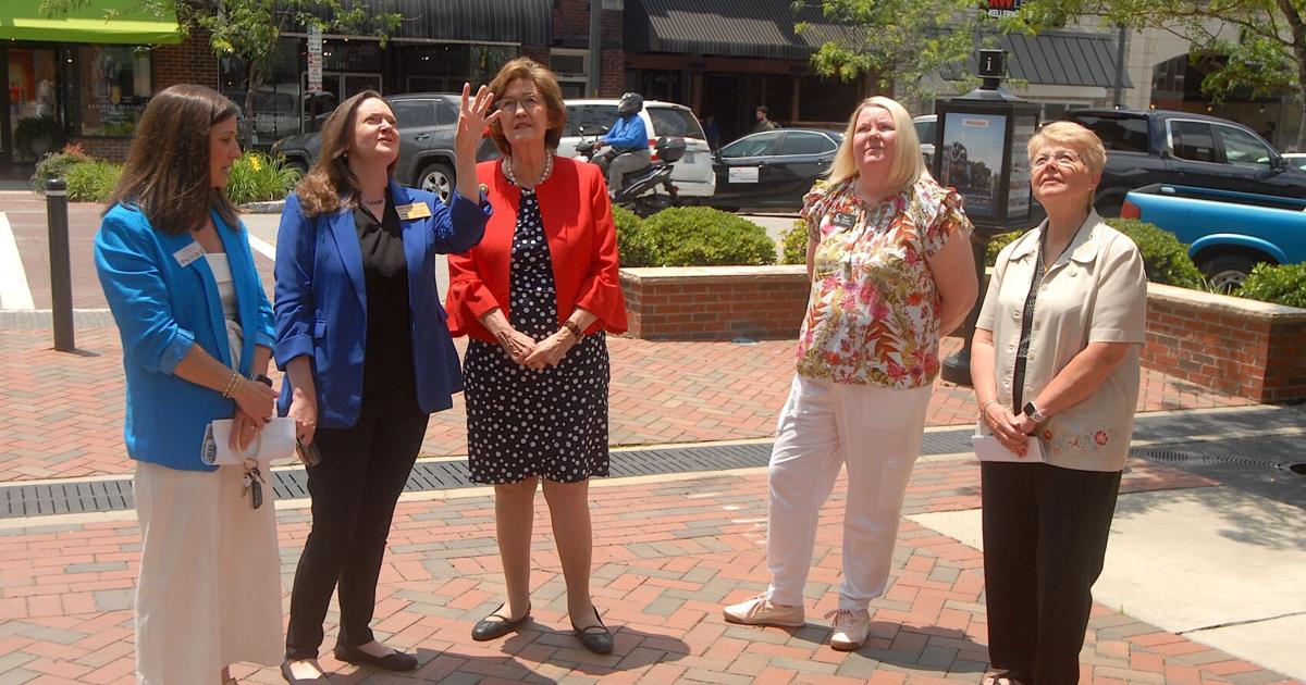 Marshall’s tour highlights Sanford businesses, RISE program