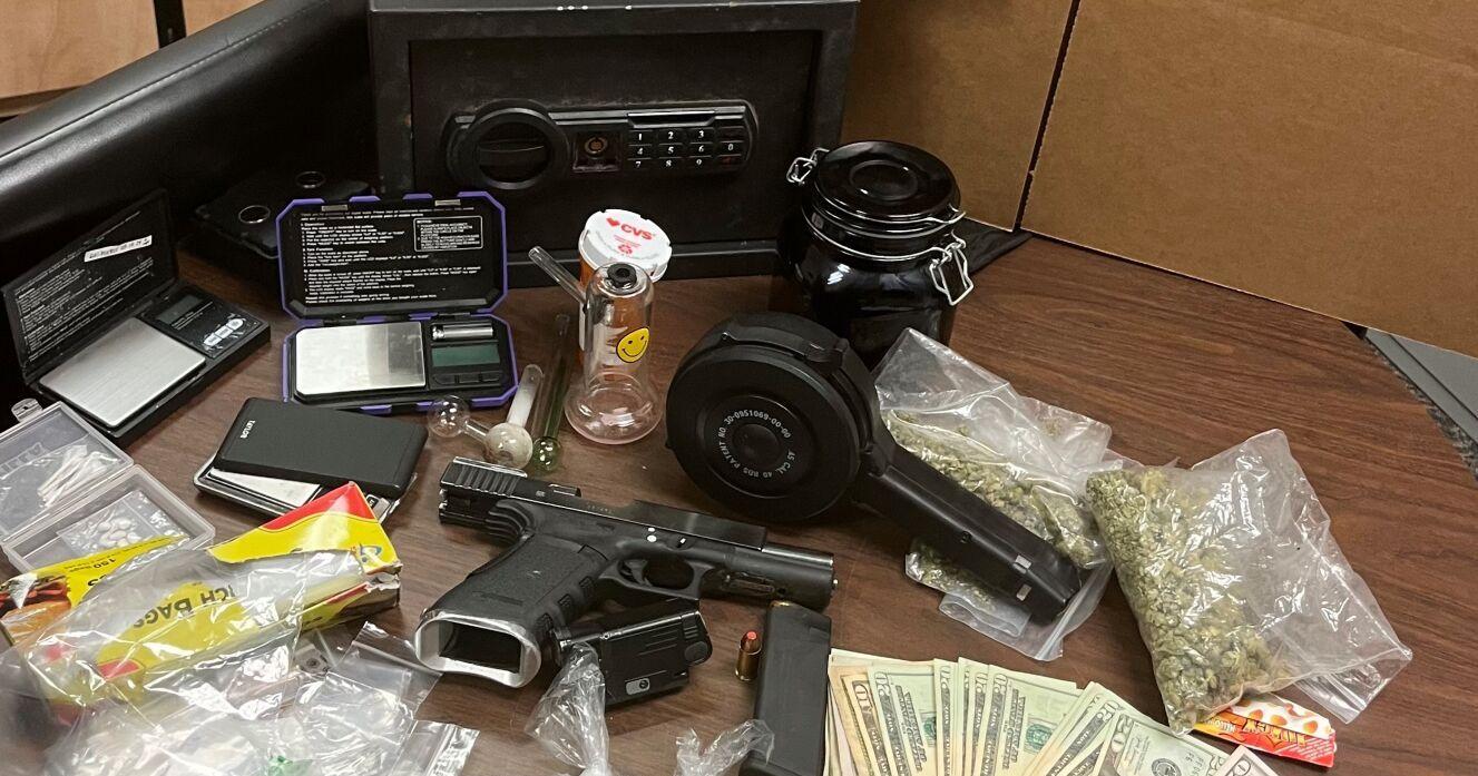 Vehicle chase leads to three arrests, gun, drug seizures - Vimarsana News