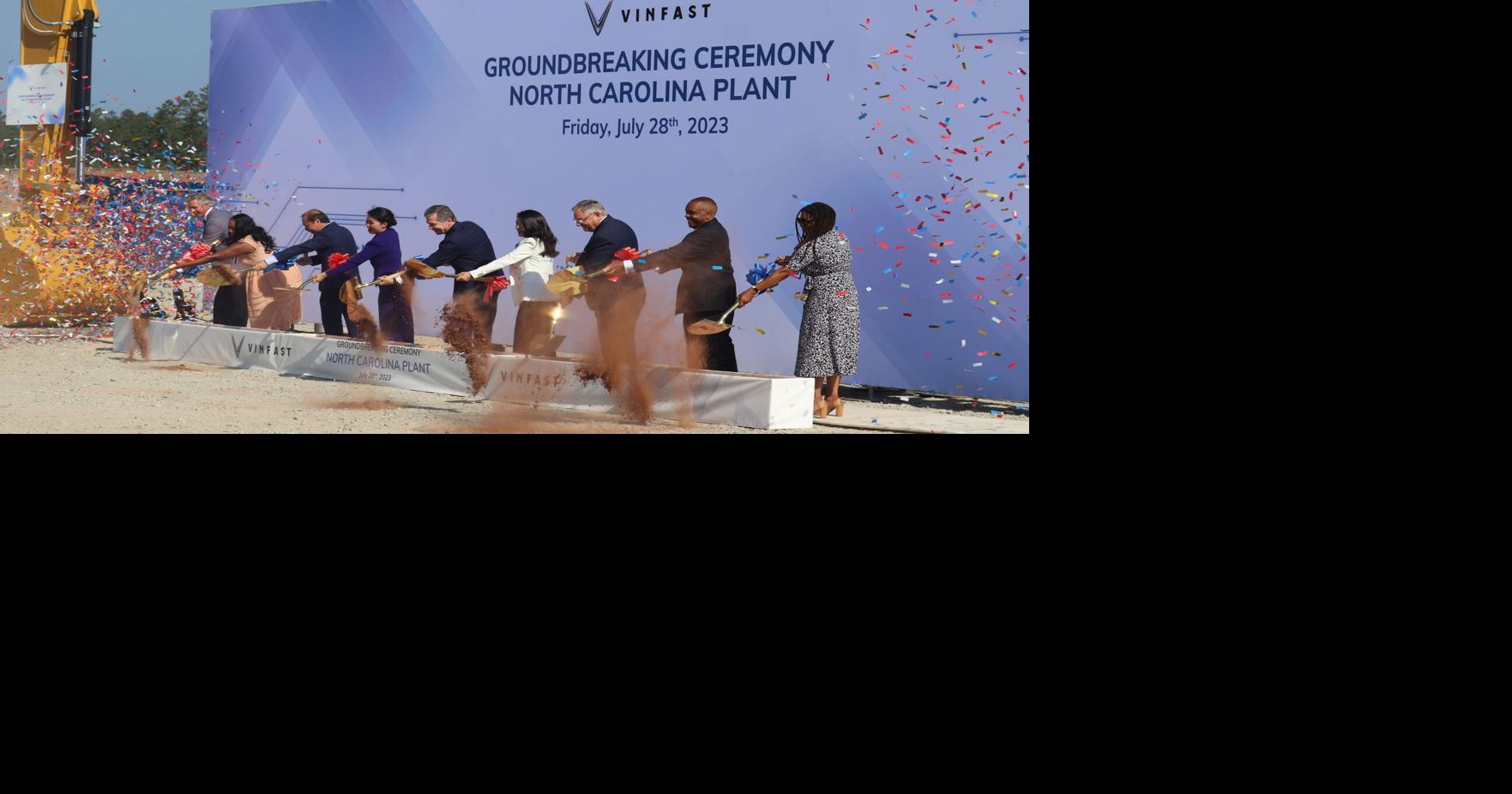VinFast brings first electric automobile manufacturing plant to area ...