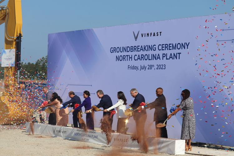 VinFast brings first electric automobile manufacturing plant to area ...
