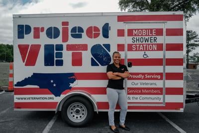 Shower Power, a mobile shower unit, brings showers to the homeless