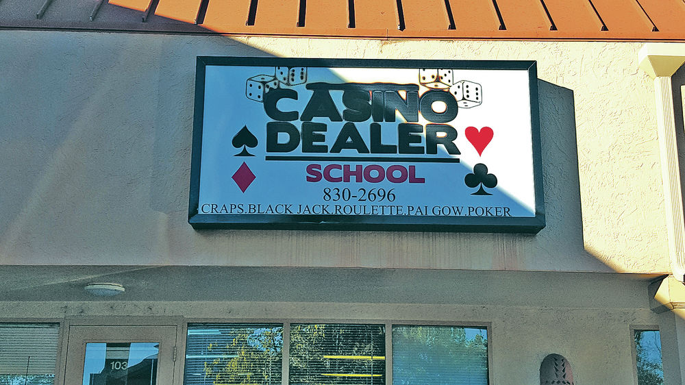 paid casino dealer school washington state