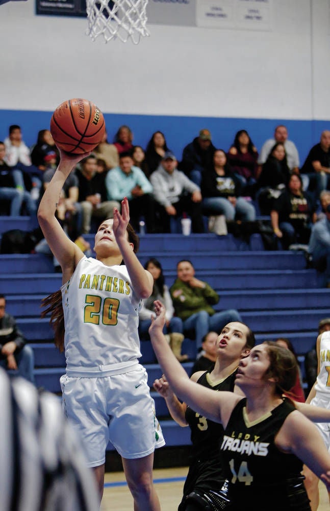 Talented multisport athlete at Pecos begins to shine on basketball