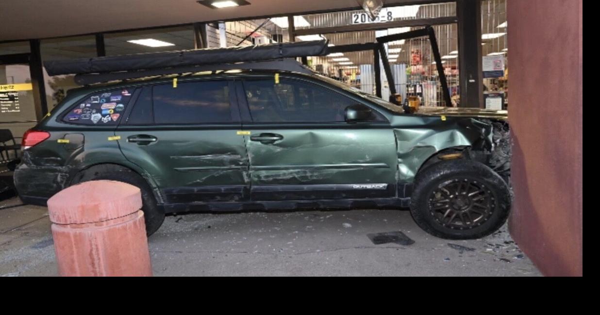 Santa Fe police: Man broke into one video game store, rammed second with SUV