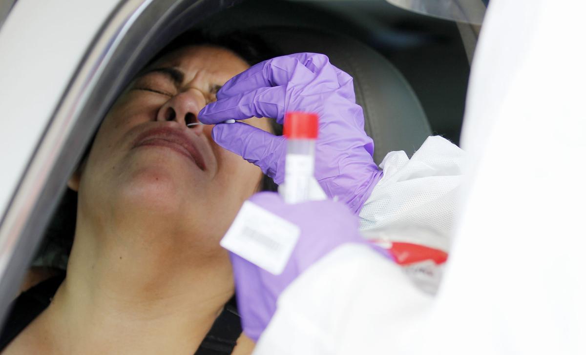 Coronavirus Test Through Nose