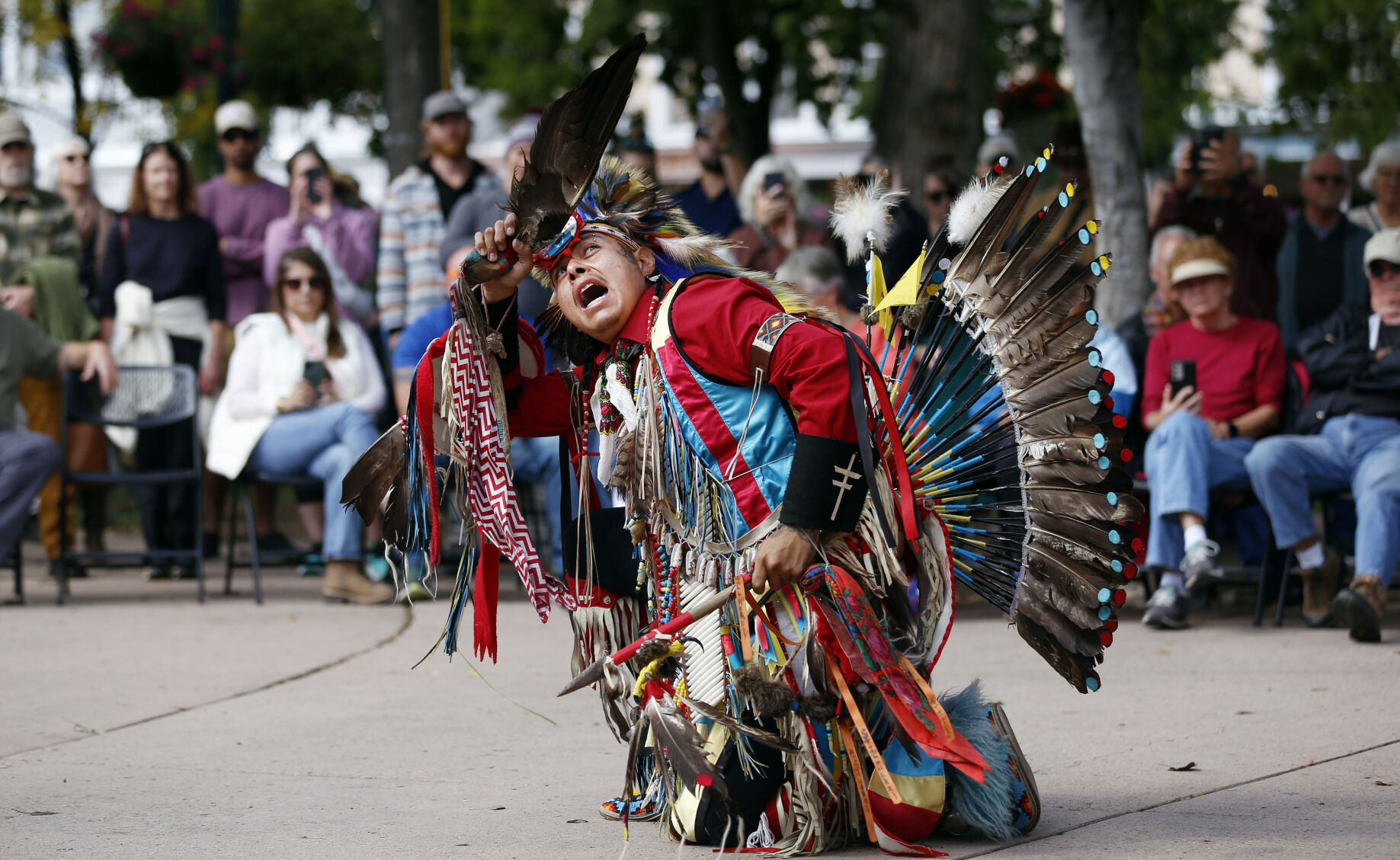 Santa Fe Celebrates Indigenous Peoples Day With Plaza Obelisk's Future ...