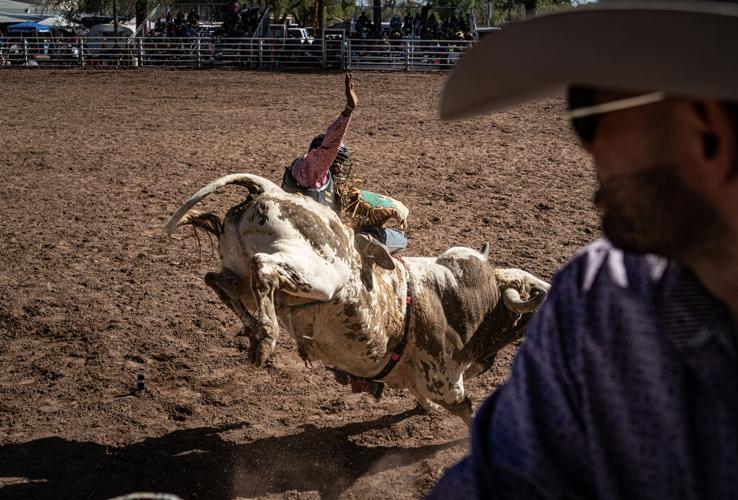 David Sammon Rodeo The Sam family, horsemen all, stun at the powwow parade. But the work ...