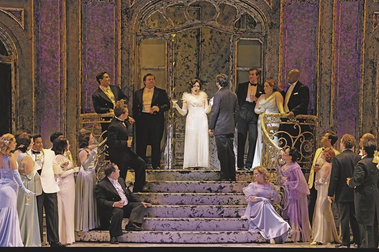 Opera Vip Legend Director, designers give 'La Traviata' a whirl, making it the life of ...