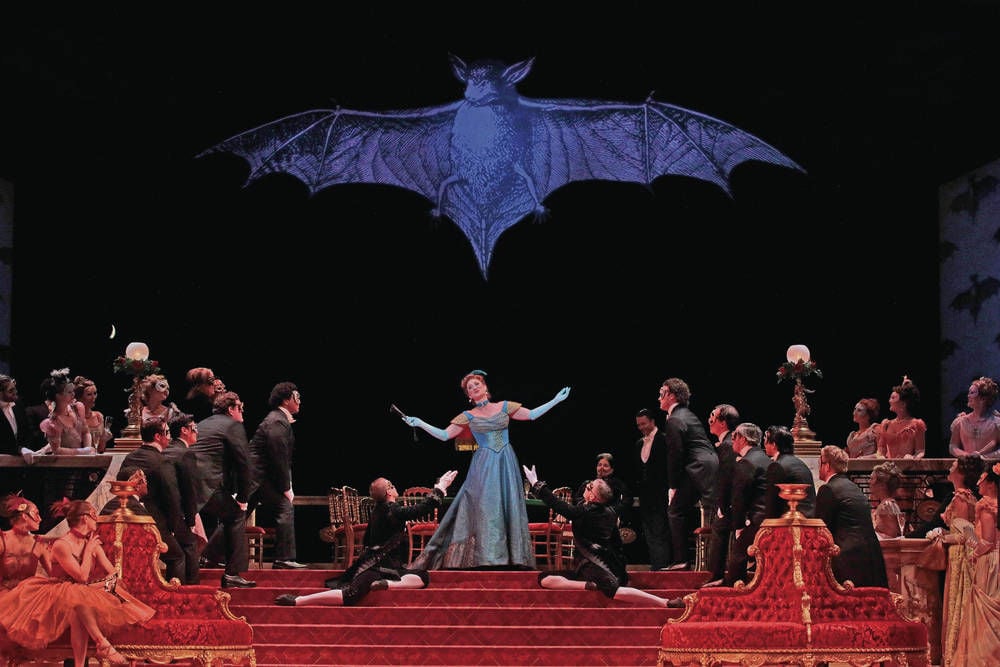 ‘Die Fledermaus’ flies again Santa Fe Opera opens its season Local