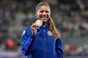 Healthy again, Gabby Thomas explains why she's skipping U.S. nationals — and loving it