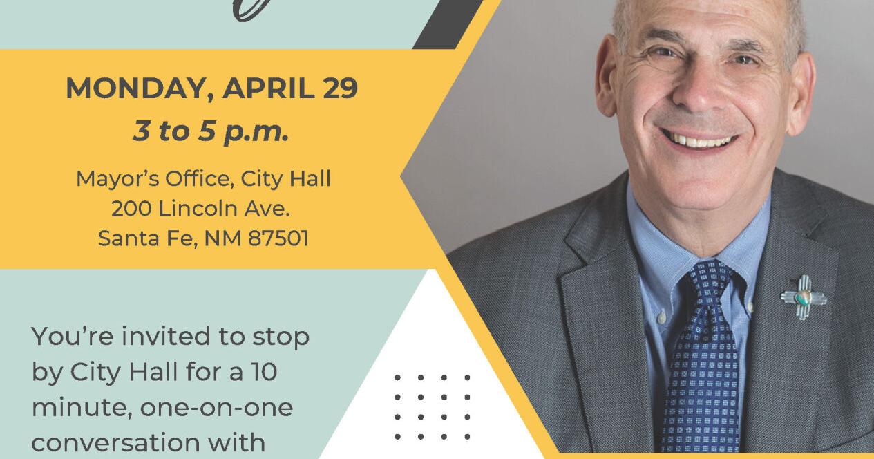 Next 'Meet With The Mayor' opportunity scheduled for Monday - Vimarsana News
