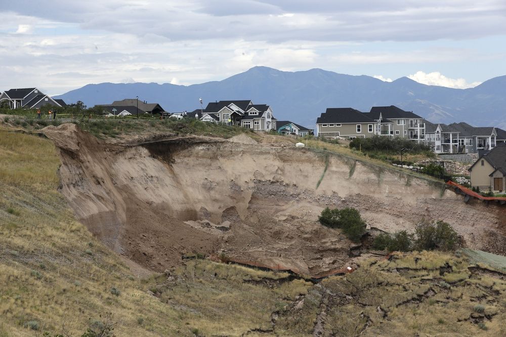 Landslide hits Utah neighborhood, destroys home News