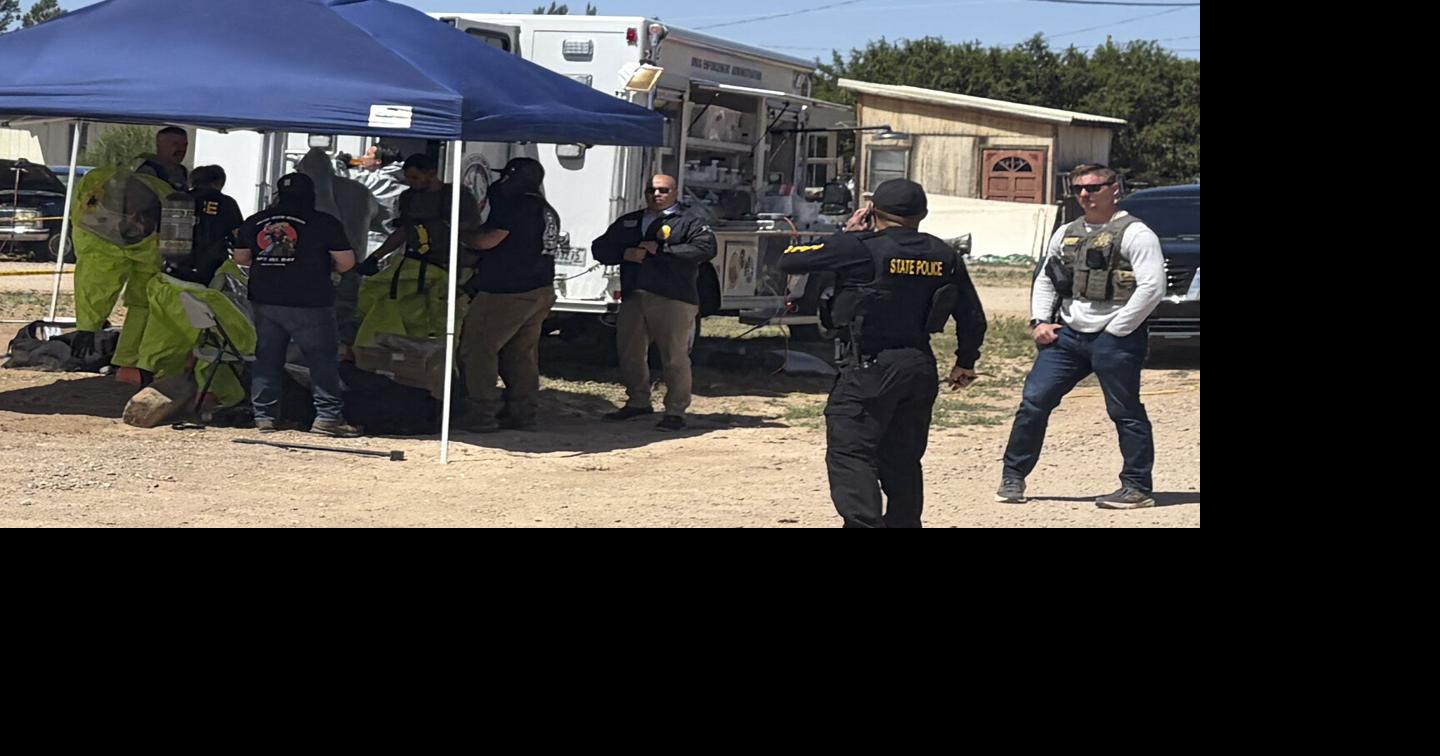 DEA drug lab team investigates deadly incident in Mountainair