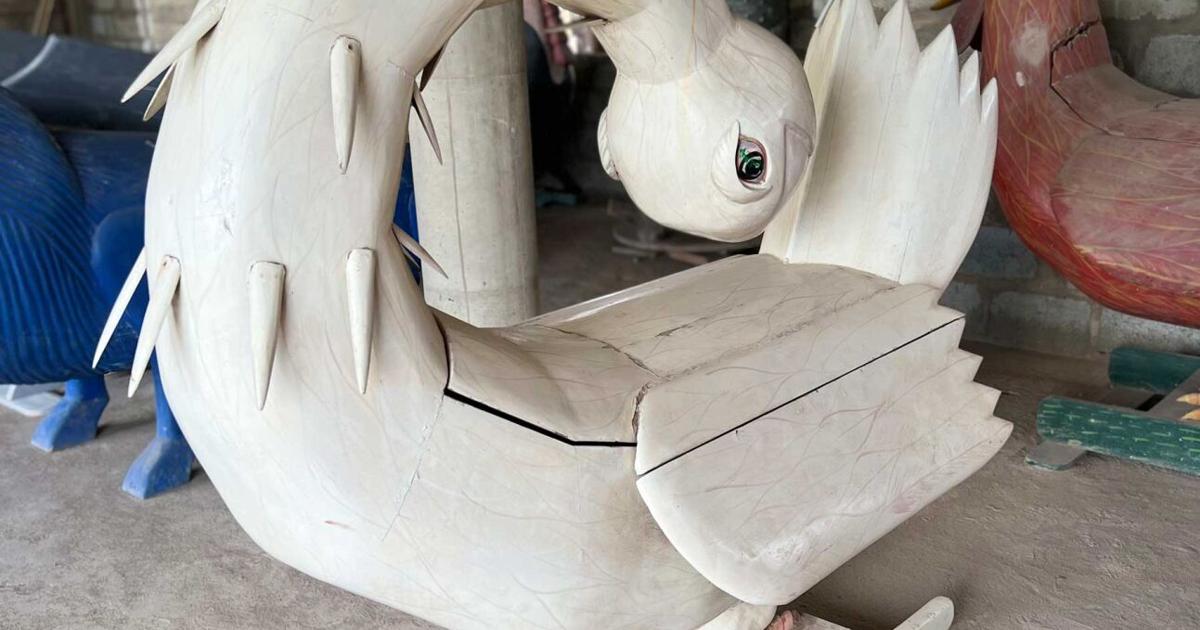 Ghana's fantasy coffin makers create a lasting impression into the afterlife