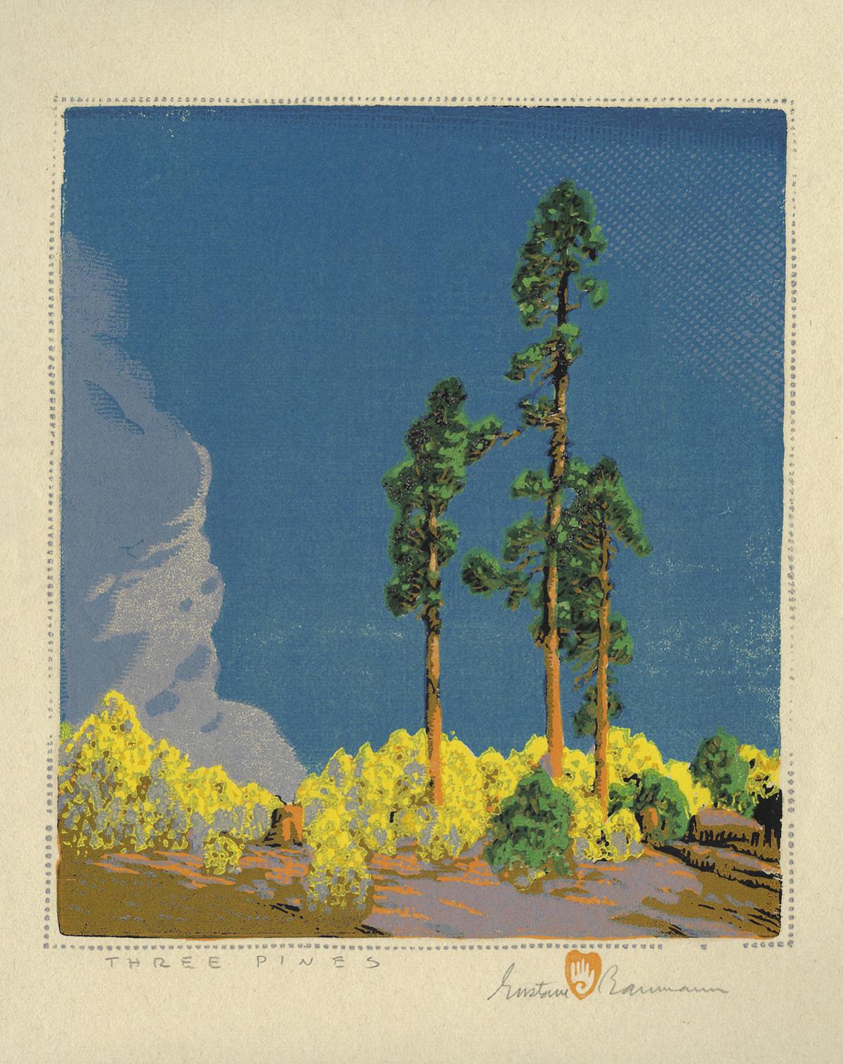 A master's imprint The color woodcuts of Gustave Baumann Art