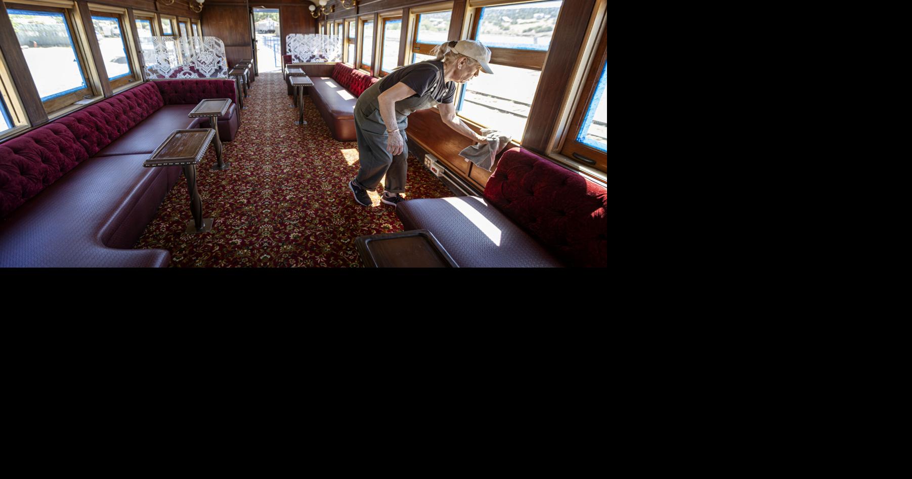 Santa Fe's Sky Railyway ready to roll out historic, refurbished first-class car