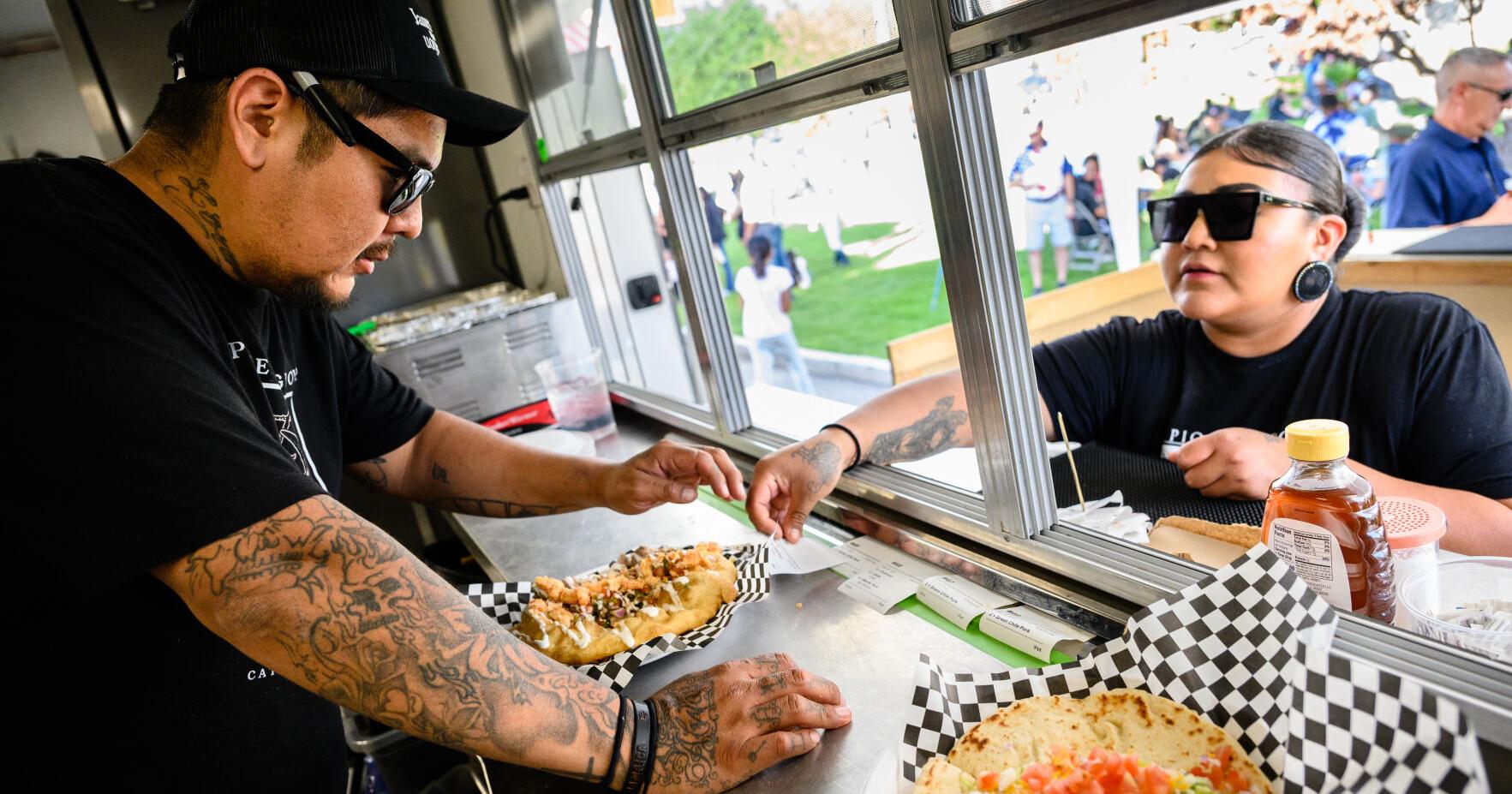 Navajo Nation chef up for James Beard Award enjoys manning food truck - Vimarsana News