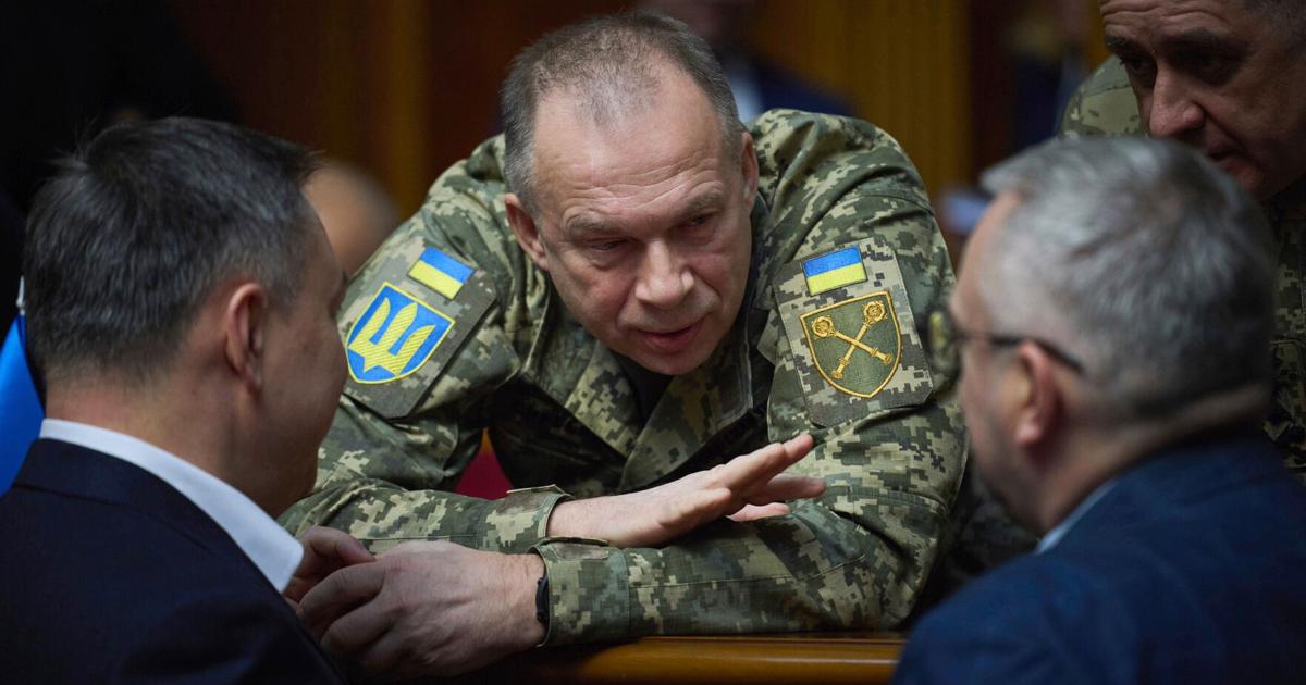Ukraine's Zelenskyy fires his military chief after protests and names a replacement