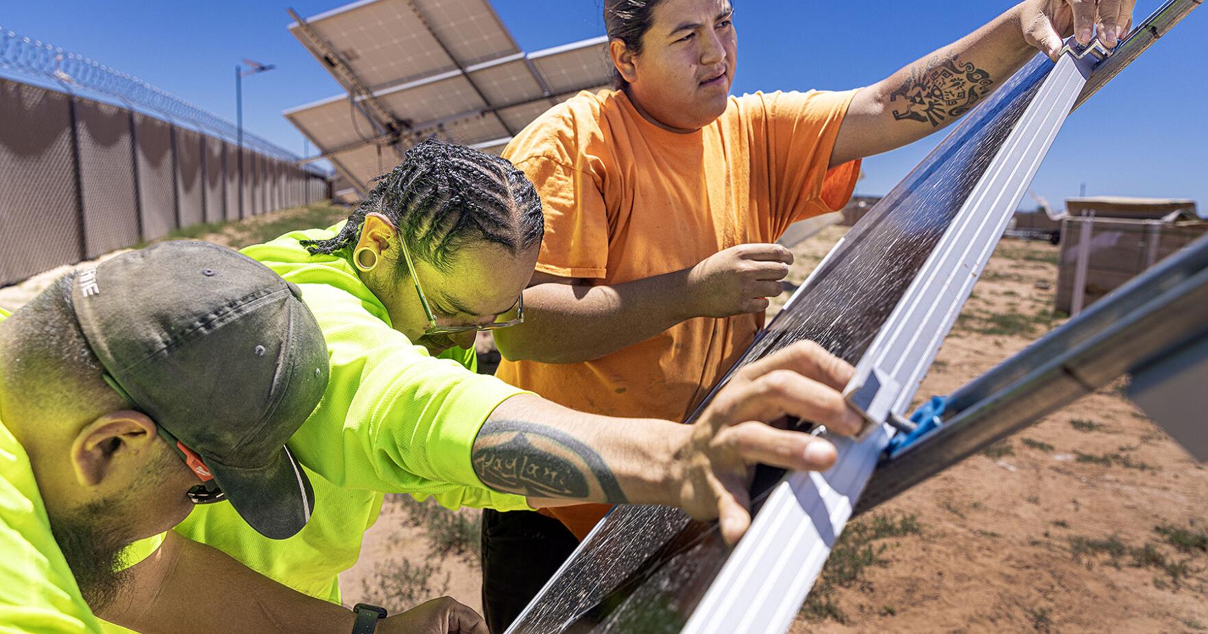 Santo Domingo Pueblo hopes major construction project provides foundation for future - Vimarsana News