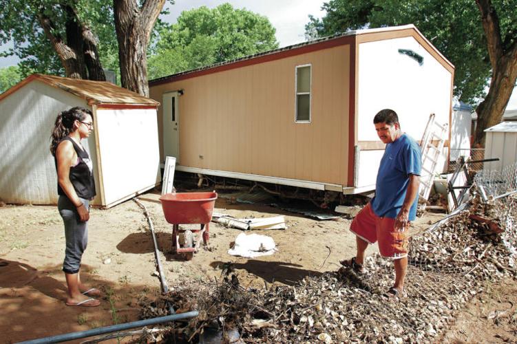 Floodwaters wreak havoc at Pojoaque mobile home park Local News