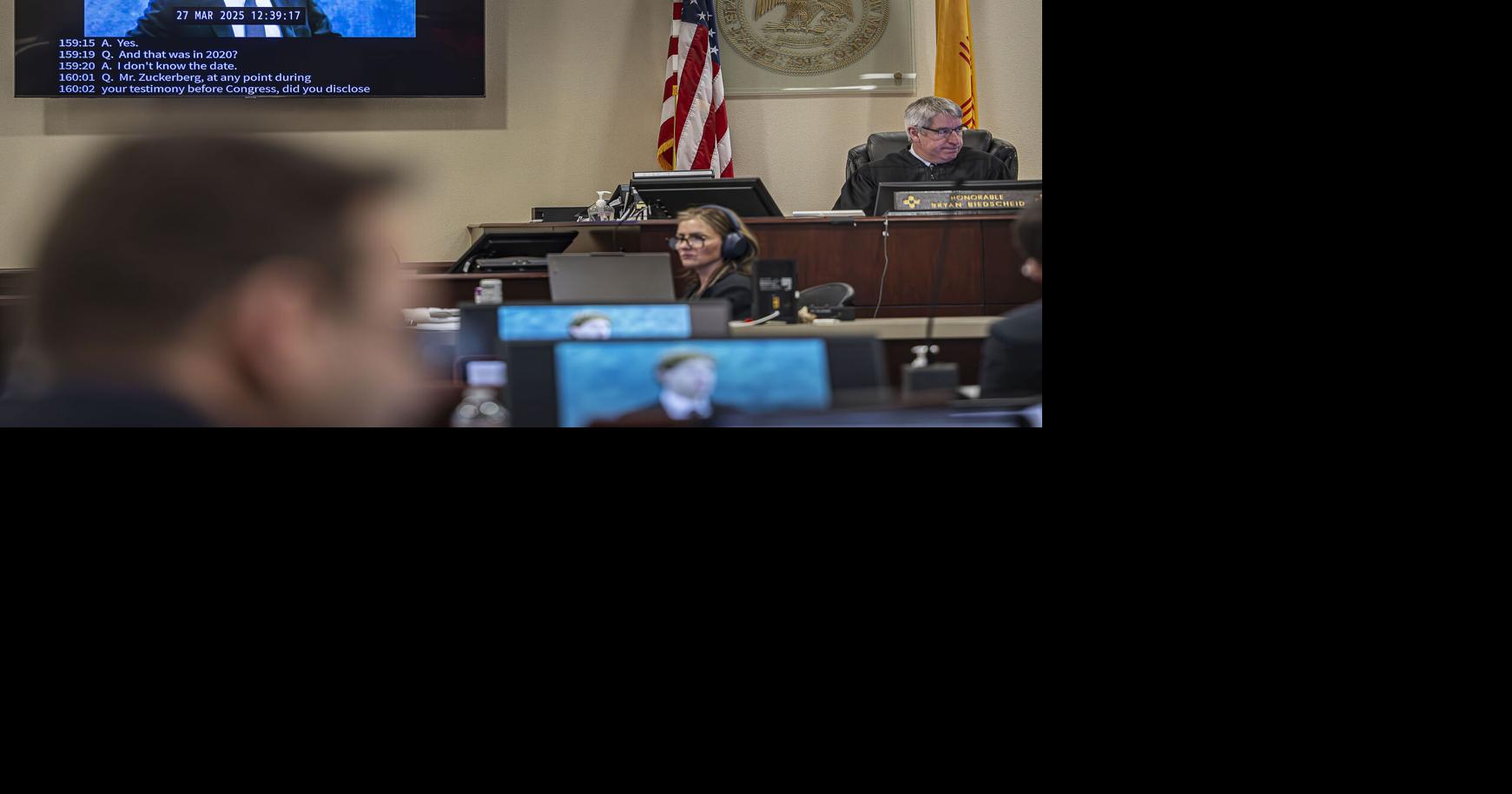 Closing arguments begin in New Mexico v. Meta; state seeks $2.2 billion penalty
