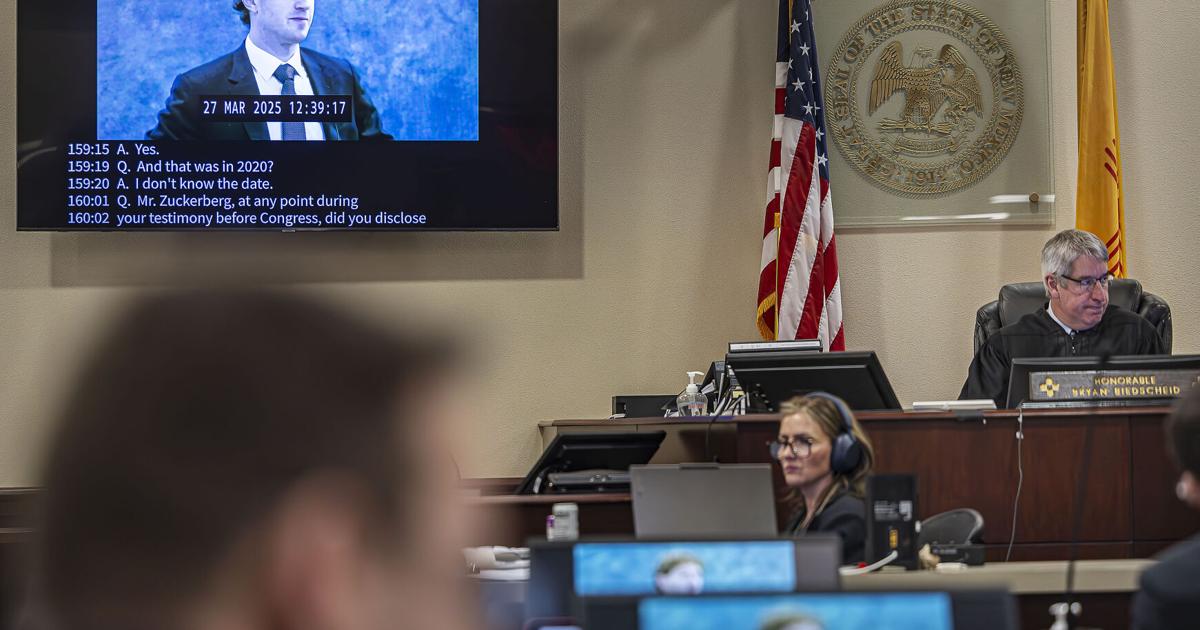 Closing arguments begin in New Mexico v. Meta; state seeks $2.2 billion penalty