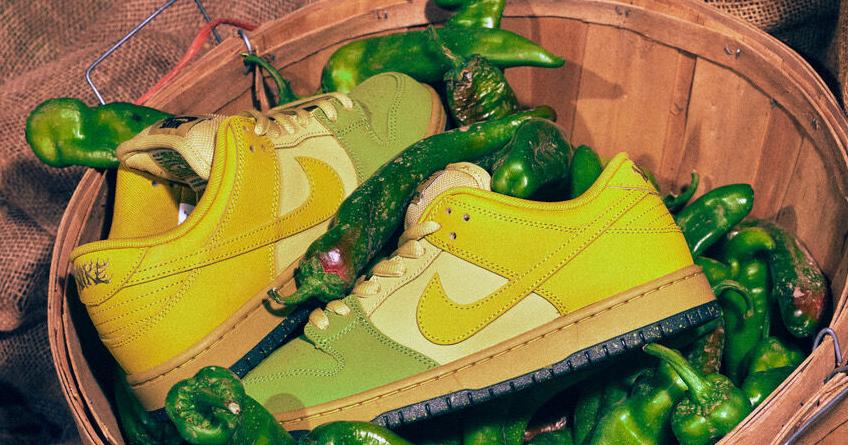 'A cult following': Nike's green chile-inspired sneakers to go on sale in Albuqu...