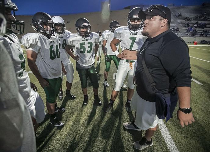 West Las Vegas High 'Dons' win all new football equipment