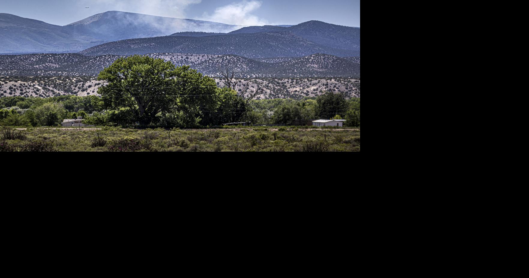 Crews fighting fast-growing Rio Fire in Jemez Mountains amid red-flag warning