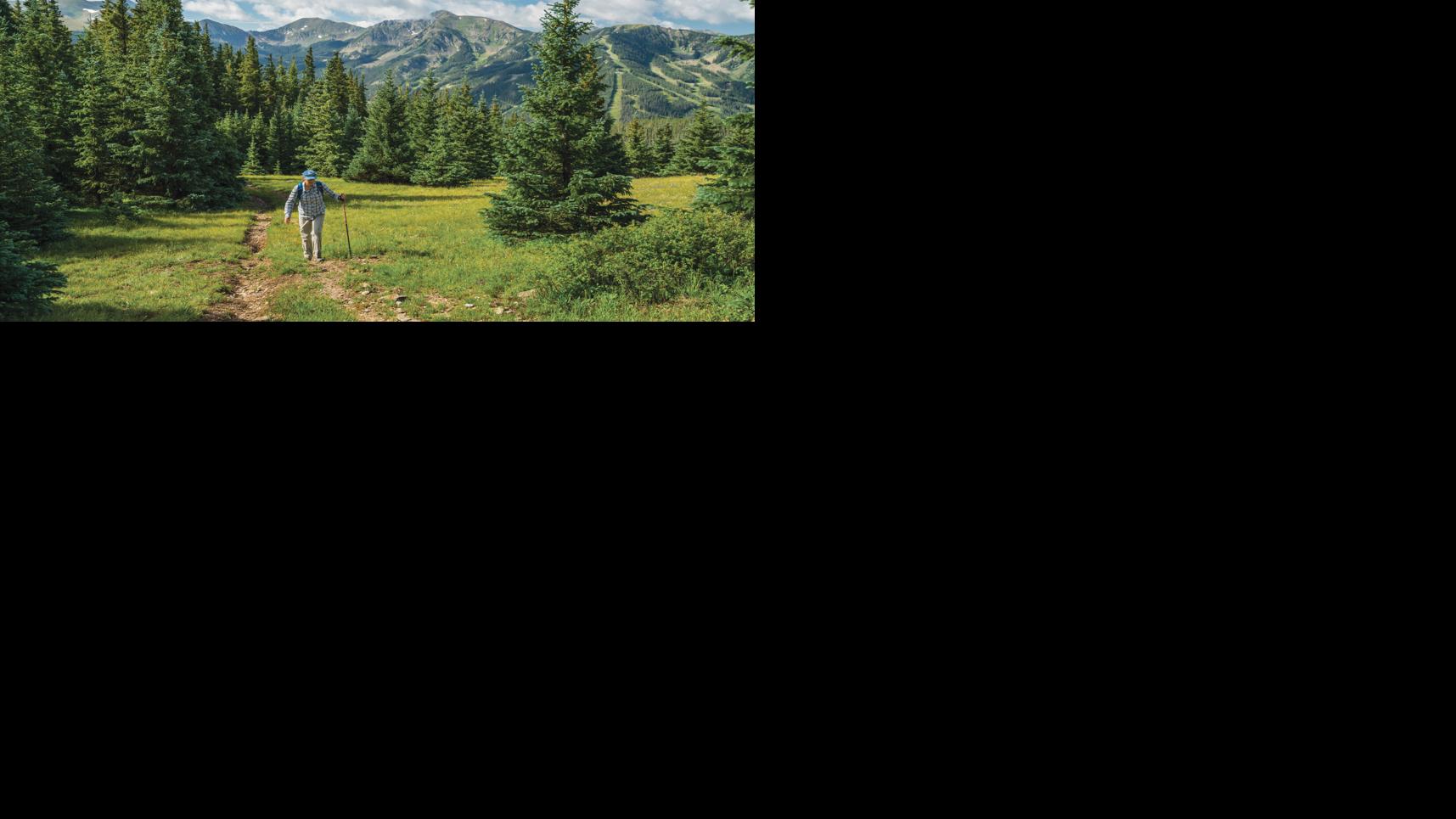 Melissa Forsythe hikes through the Columbine-Hondo Wilderness to Gold Hill.