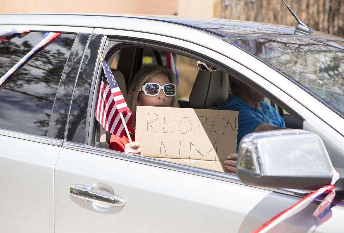 Anti Closure Protest Draws Cars Helicopters To New Mexico Capitol