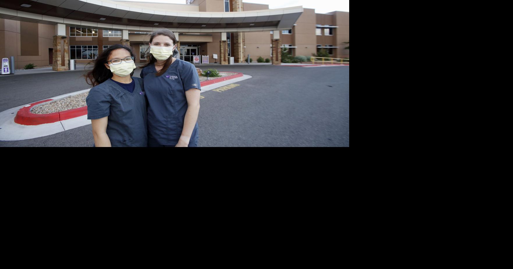 Christus St. Vincent nurses volunteer at hospitals in virus hot spots