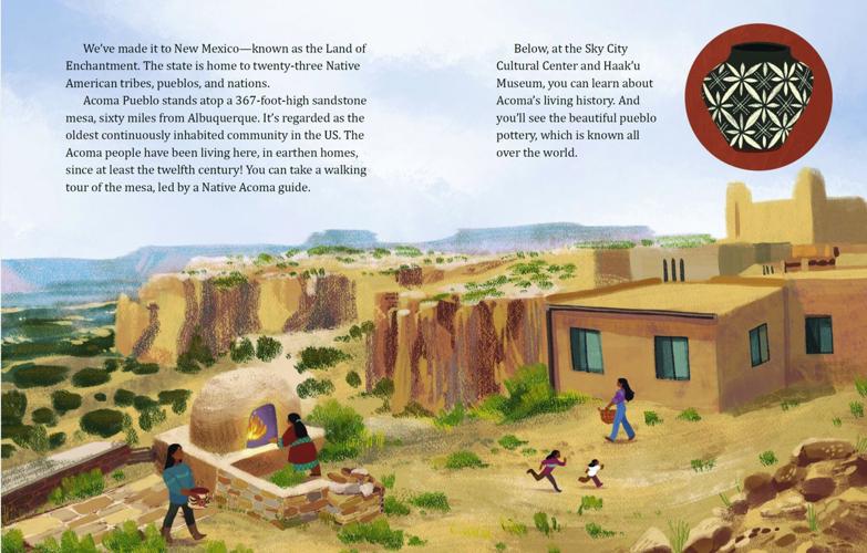 Old Town Albuquerque, Acoma Pueblo featured in new Little Golden Book ...