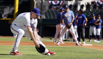 Scherzer says he's ready to go after bullpen session. Rangers