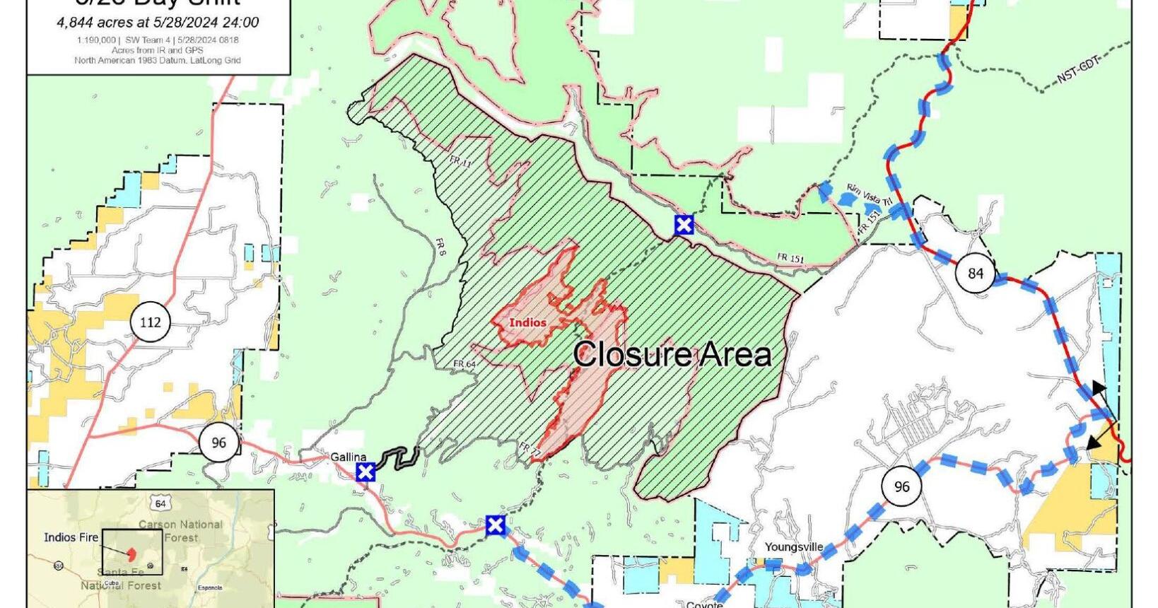 Indios Fire growth slows, but crews face warm, dry weather - Vimarsana News
