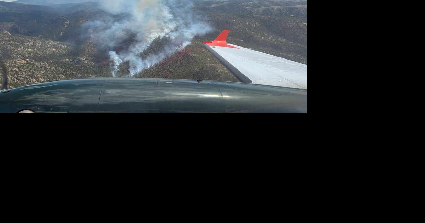 Frijoles Fire near Cundiyó still at 200 acres and uncontained Friday amid smoky local skies
