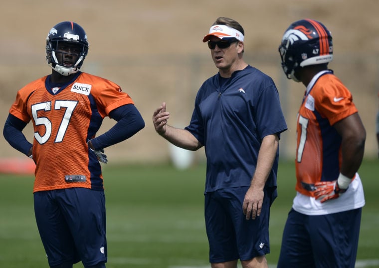 Broncos name Jack Del Rio interim head coach while John Fox