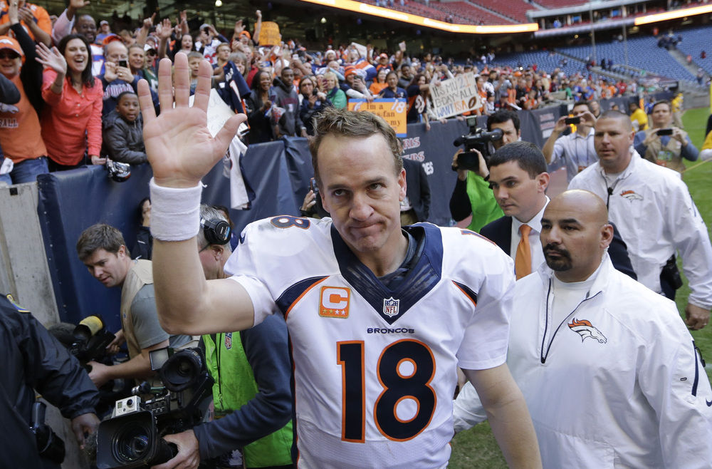 Peyton Manning's record falls to Drew Brees in a Broncos jersey? No.