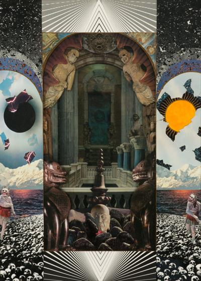 Out of context: "Layered Meanings" explores collage, montage, and assemblage