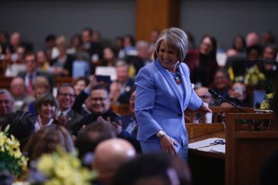 Governor charges into the session: 'Enthusiastic, ambitious and ready’