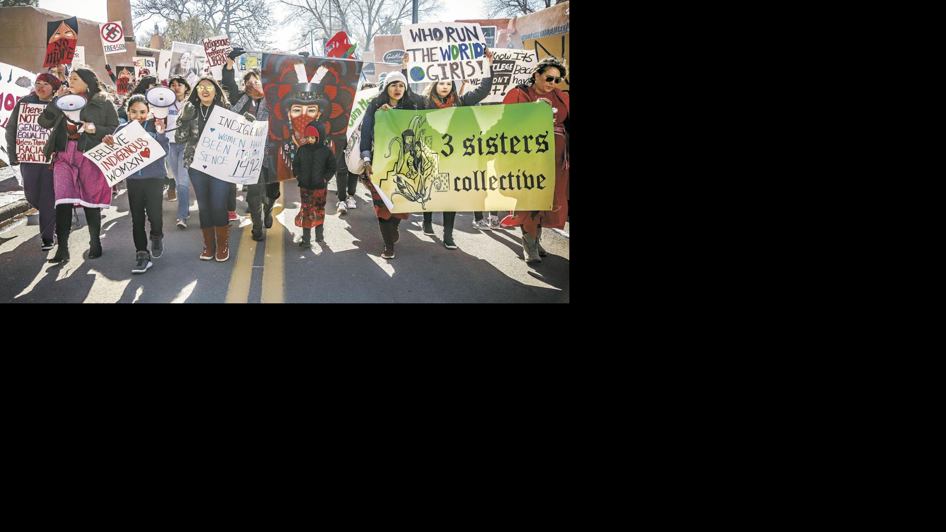 Santa Fe Rally For Women S March 2020 Aims To Maintain Momentum Local News Santafenewmexican Com