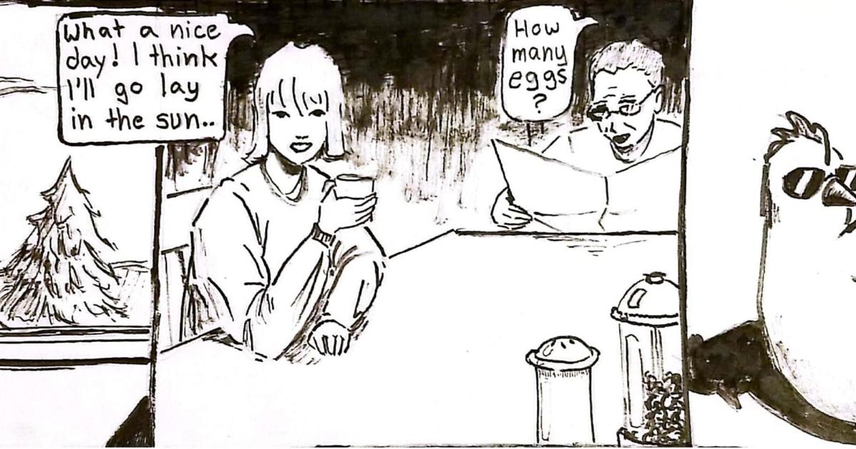 Cora Thompson 'Sunbathing' by Cora Thompson | Teen | santafenewmexican.com