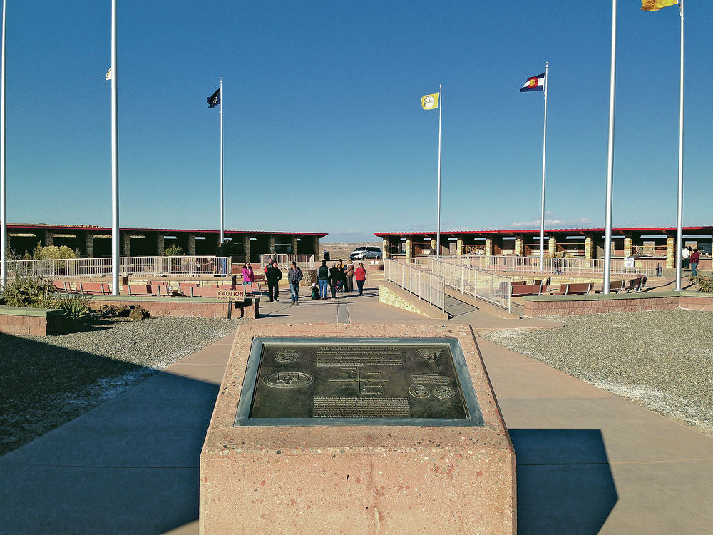 The Four Corners Monument Is A Simple Unique Curiosity Outdoors Santafenewmexican Com