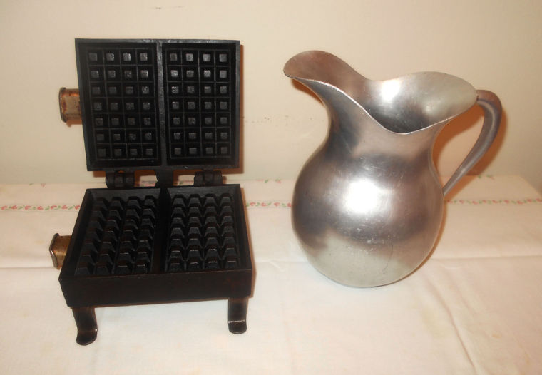 A woman sold Belgian waffles at the 1964 World’s Fair Taste