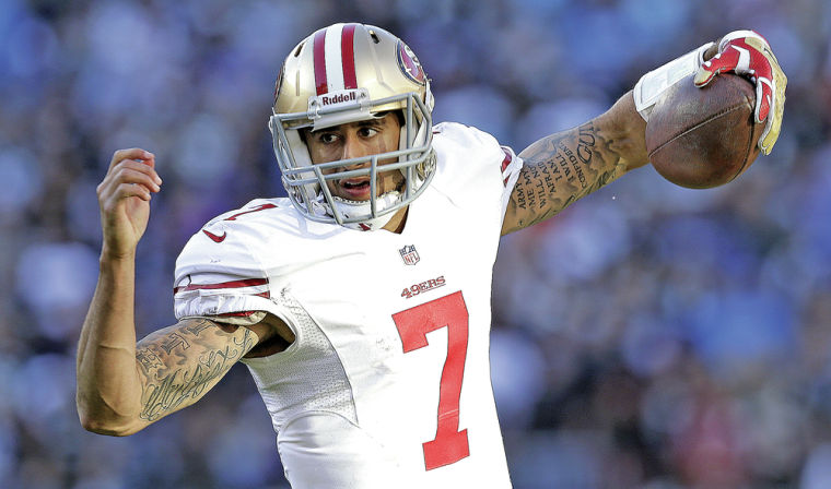 49ers vs. Panthers, 2014 NFL Playoffs: Colin Kaepernick