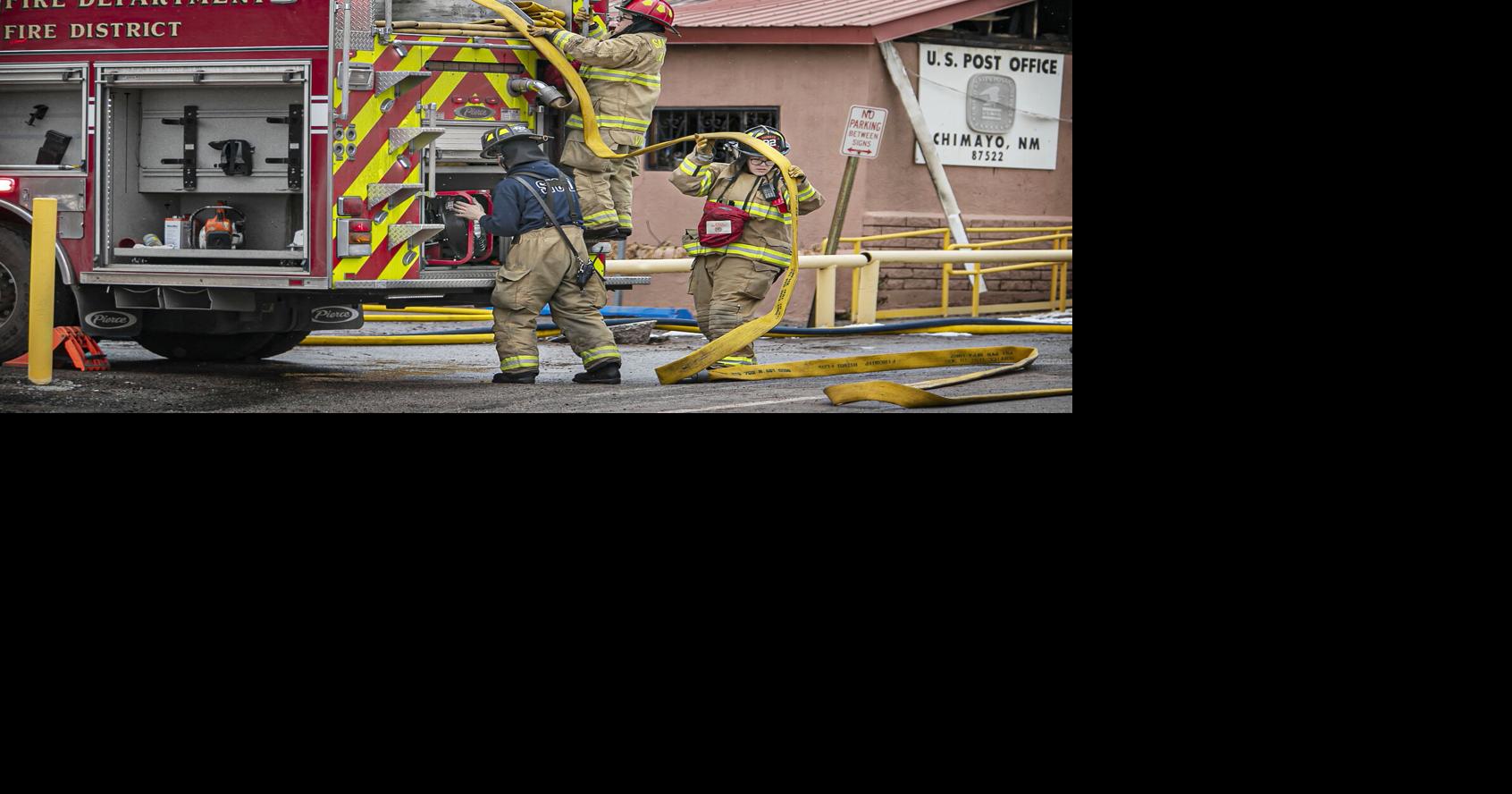 Fire crew's allday battle can't save Chimayó post office Local News