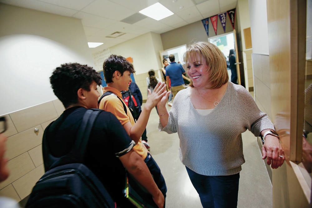 Santa Fe teachers surprised with recognition and a cash