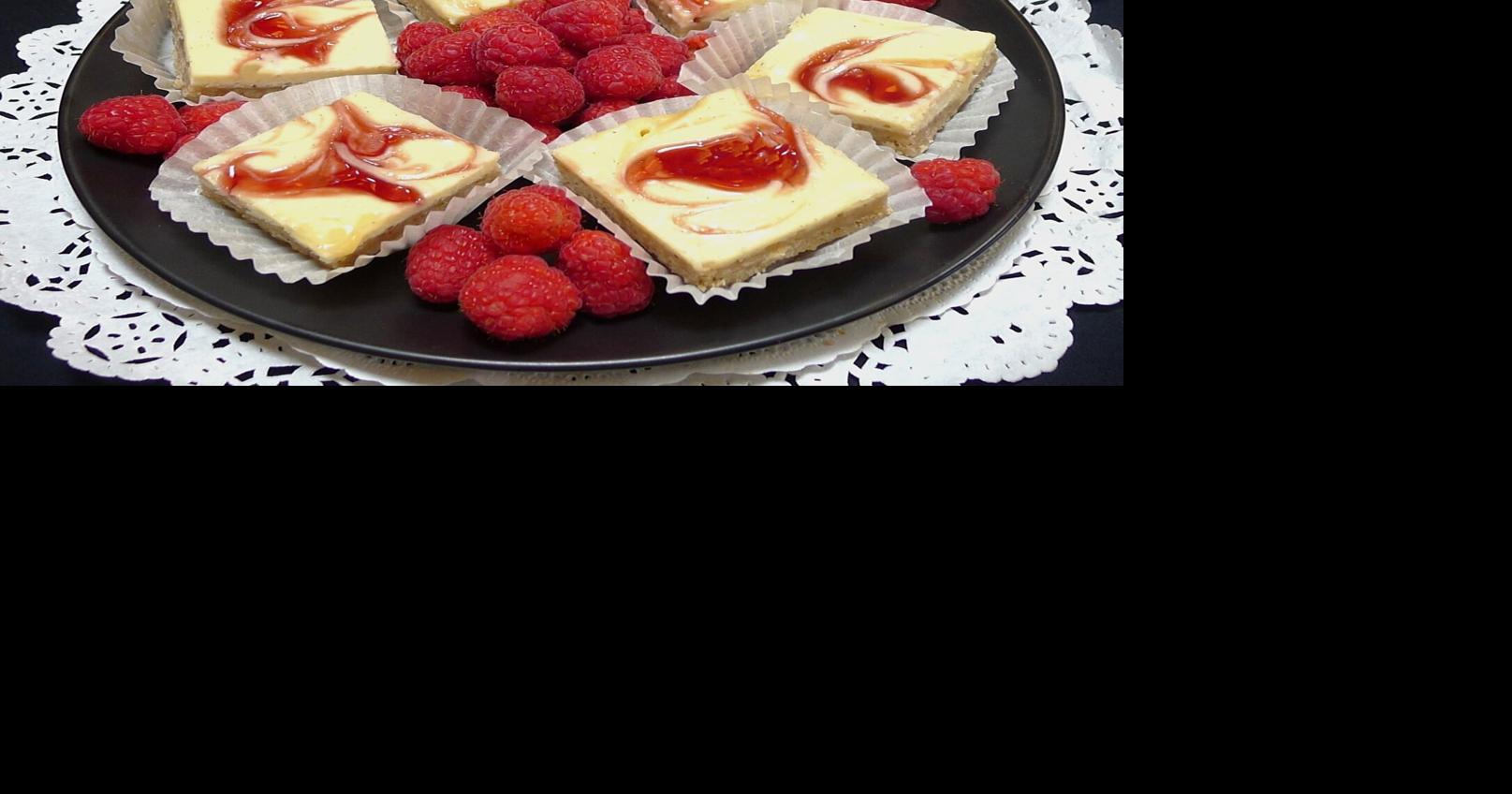 Raspberry-lemon cheesecake bars are versatile crowd-pleasers | Taste ...